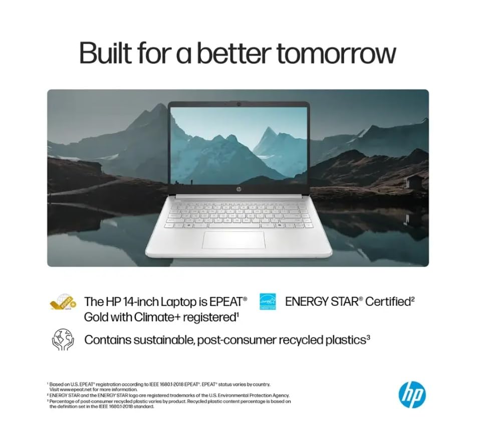 HP 2025 Student Business Laptop, Intel Processor N150(up to 3.6 GHz), 14 Inch LED Screen,1 Year Office 365, Windows 11 Home,w/YYY Accessories,