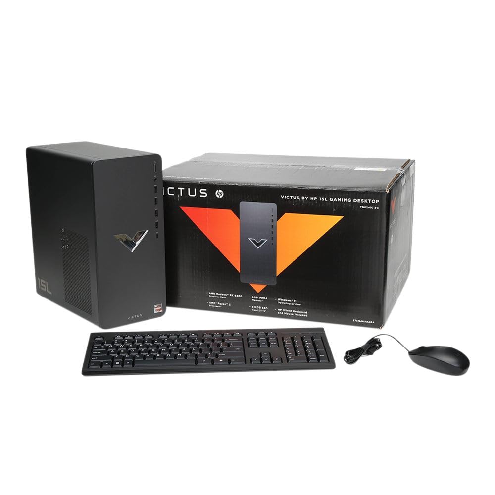 HP 2023 Victus 15L Gaming Desktop PC
