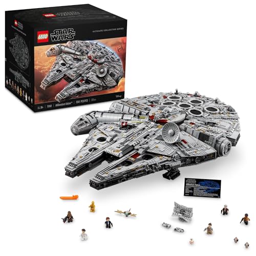 LEGO Star Wars Millennium Falcon - Building Set for Adults, Ages 16+ - Gift for Birthday - Movie Collectible Model Kit - Display in Home or Office - 75192