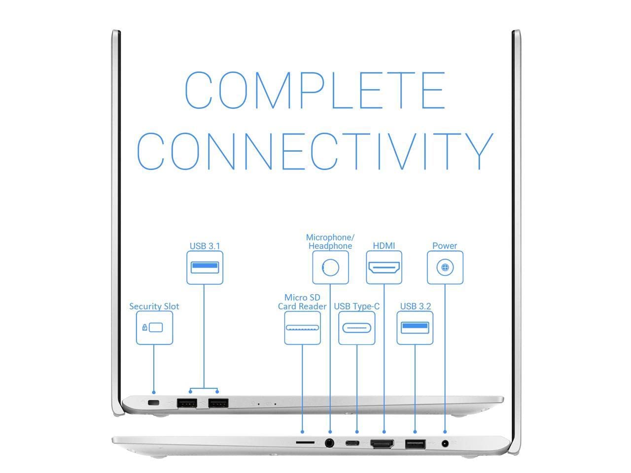 ASUS Vivobook X712 Home & Business Laptop (Intel i5-1035G1 4-Core, 12GB RAM, 1TB HDD, Intel UHD, 17.3" HD+ (1600x900), WiFi, Bluetooth, Win 11 Home S-Mode)