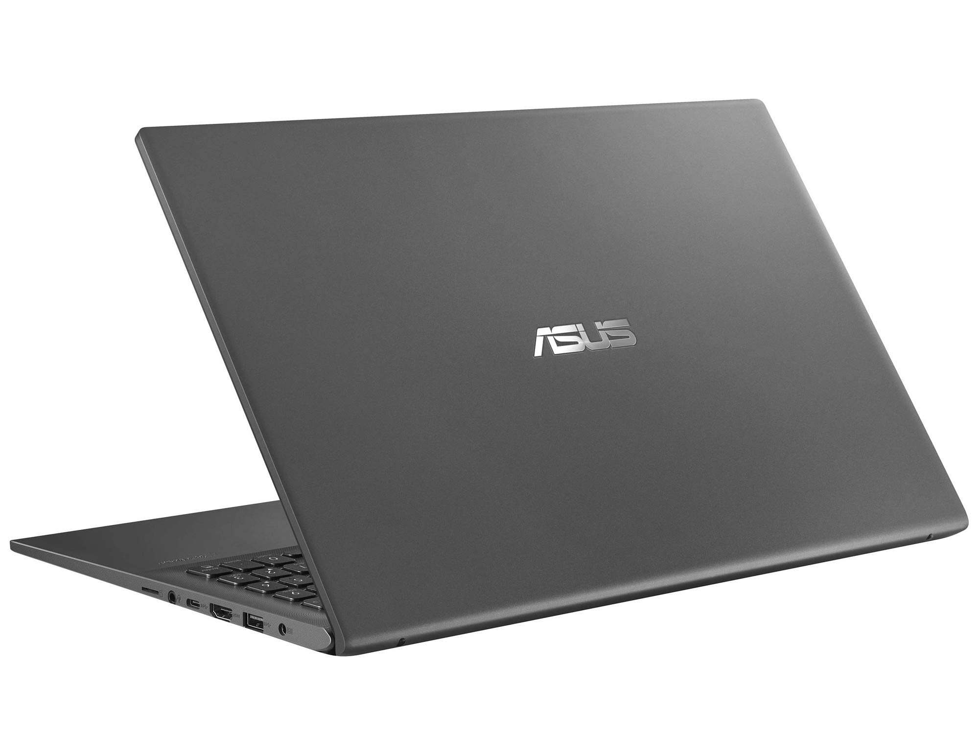ASUS VivoBook 15 Thin and Light Laptop, 15.6” FHD, Backlit KB, Fingerprint, Windows 10, Slate Gray