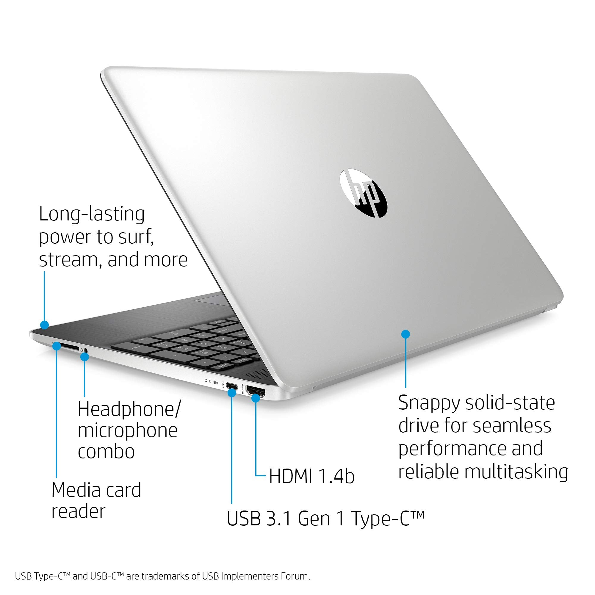 HP 15-Inch HD Touchscreen Laptop