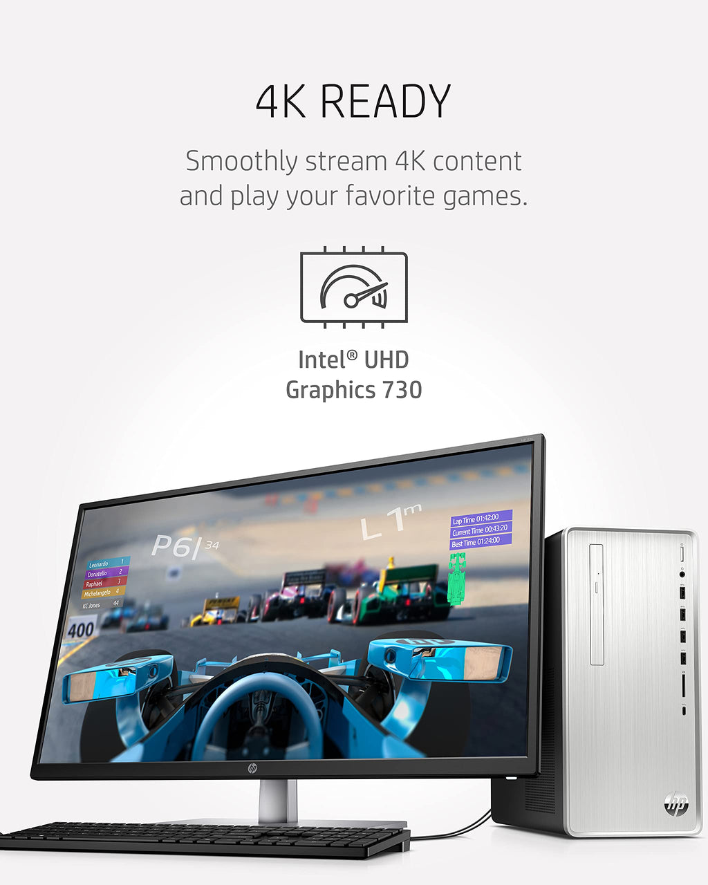 HP Envy Desktop Computer, 14th Gen Intel i7-14700 Up to 5.40 GHz, Intel UHD Graphics 770, Wi-Fi 6, Home & Business PC, Windows 11 Pro & Office Pro 2024 Lifetime License