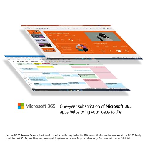 HP Essential Laptop, 14" HD Display, Intel Celeron N4120, Webcam, Type-C, SD Card Reader, HDMI, Wi-Fi, Windows 11 Home, Black