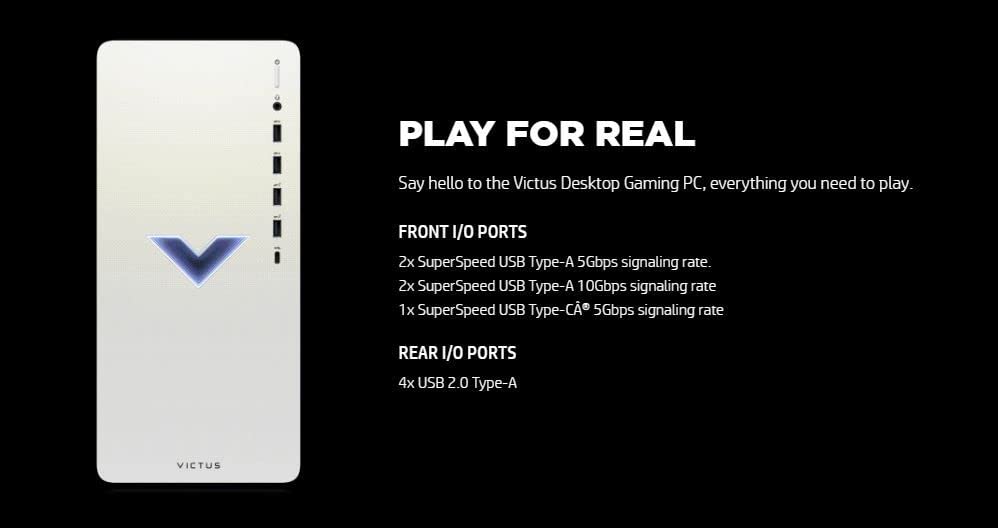 HP 2023 Latest Victus 15L Gaming Desktop Computer