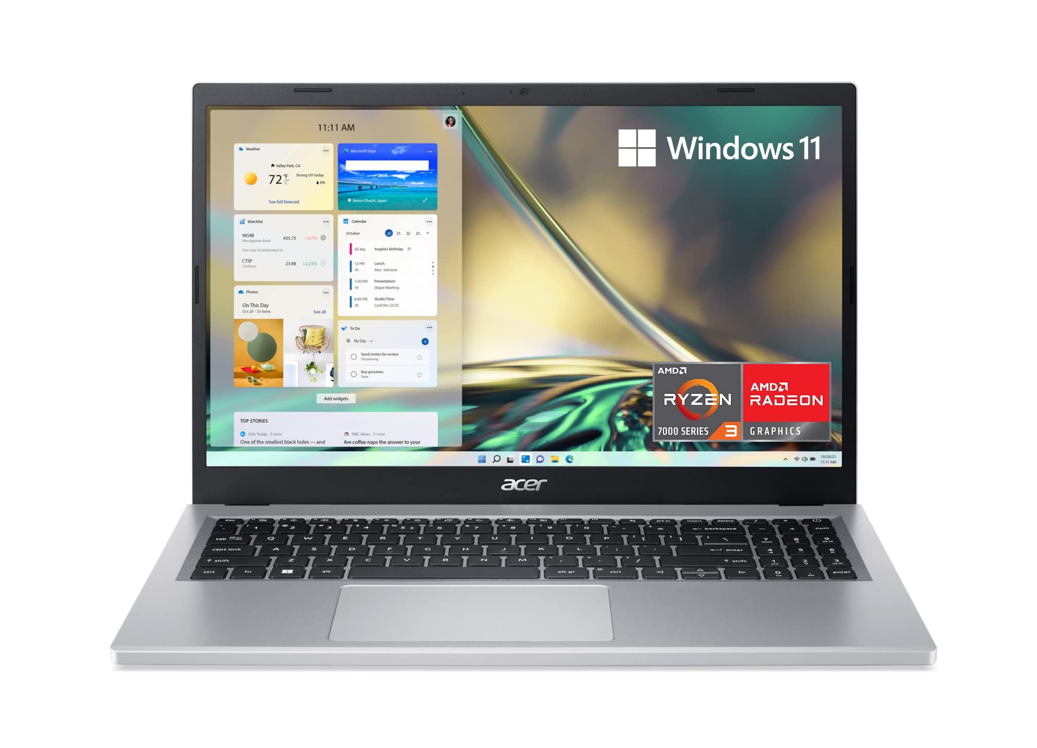 acer Aspire 15.6-inch AMD Ryzen Based Notebook
