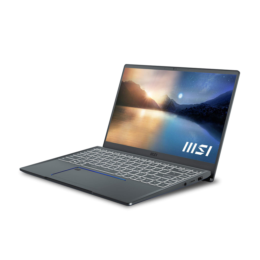 MSI Prestige 14 EVO Thin and Performance Driven Laptop: 14" FHD 1080p, Intel Core i7-1185G7, Intel Iris Xe, 32GB, 1TB SSD, Thunderbolt 4, Win10, Carbon Gray (A11M-614)