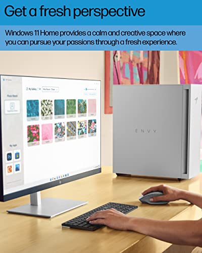 HP Envy Desktop TE02-0187ct Home & Business Desktop,12th Gen Intel® Core i7-12700, 32 GB DDR4 RAM, 512GB SSD + 1TB HDD, GeForce RTX 3060 Ti, Windows 11 Home,Wi-Fi 6 + and Bluetooth® 5.2