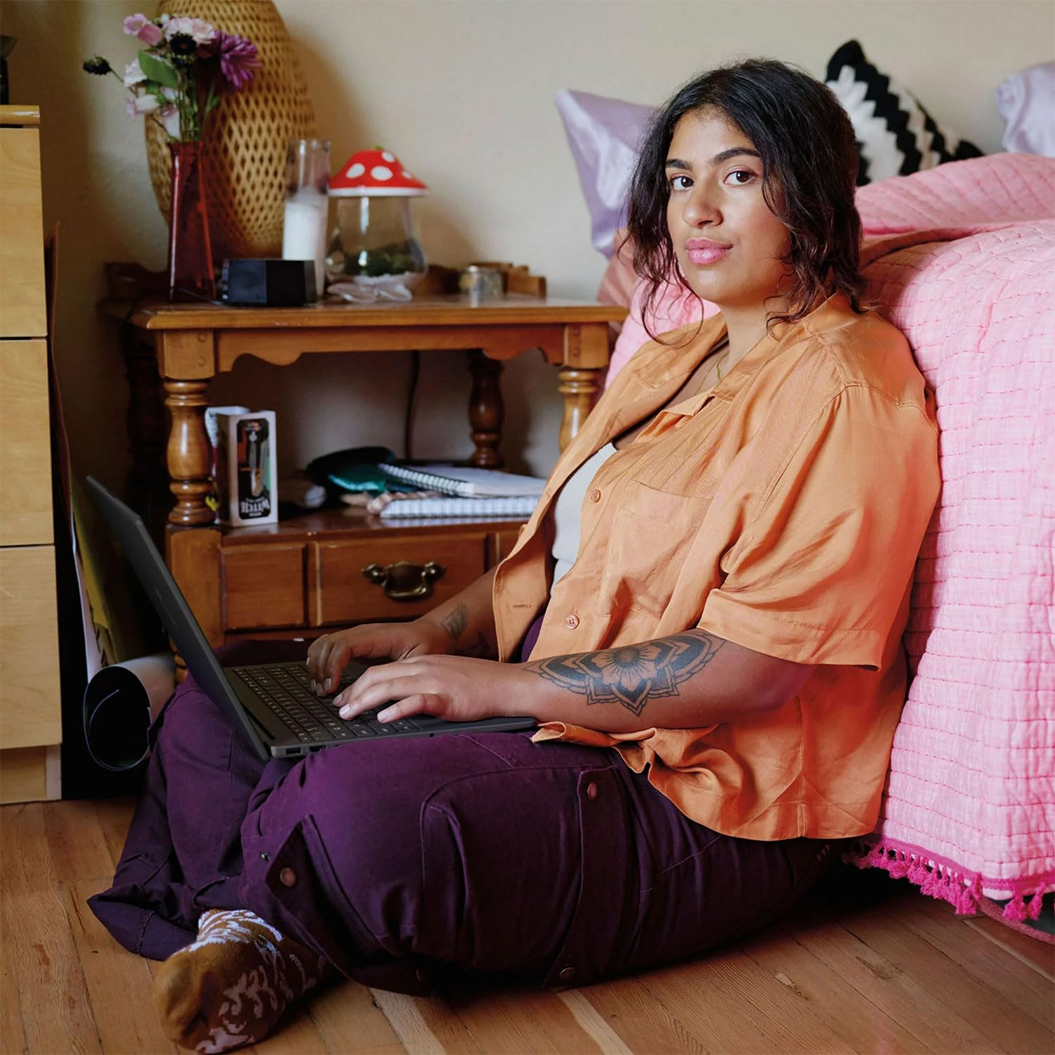 HP 15.6" Portable Laptop (Include 1 Year Microsoft 365), HD Display, Intel Quad-Core N200 Processor, Wi-Fi 6, Webcam, HDMI, Numeric Keypad, Windows 11 Home