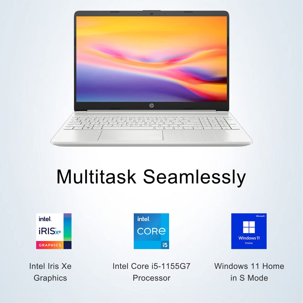 HP 14" Touchscreen Thin & Light Laptop, AMD Ryzen 7 5700U (>i7-1255U), Wi-Fi, Bluetooth, Win11 Black W/HDMI