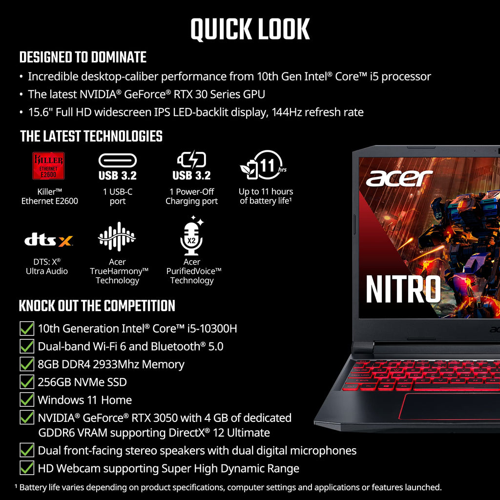 Acer Nitro Gaming Laptop
