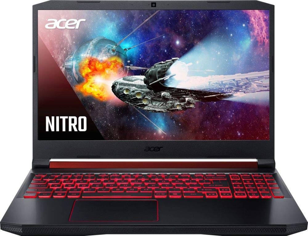 acer Nitro 5 AN515-54-51M5-15.6" - i5-9300H - NVIDIA GTX 1650-8GB - 1TB HDD+128GB SSD, Black