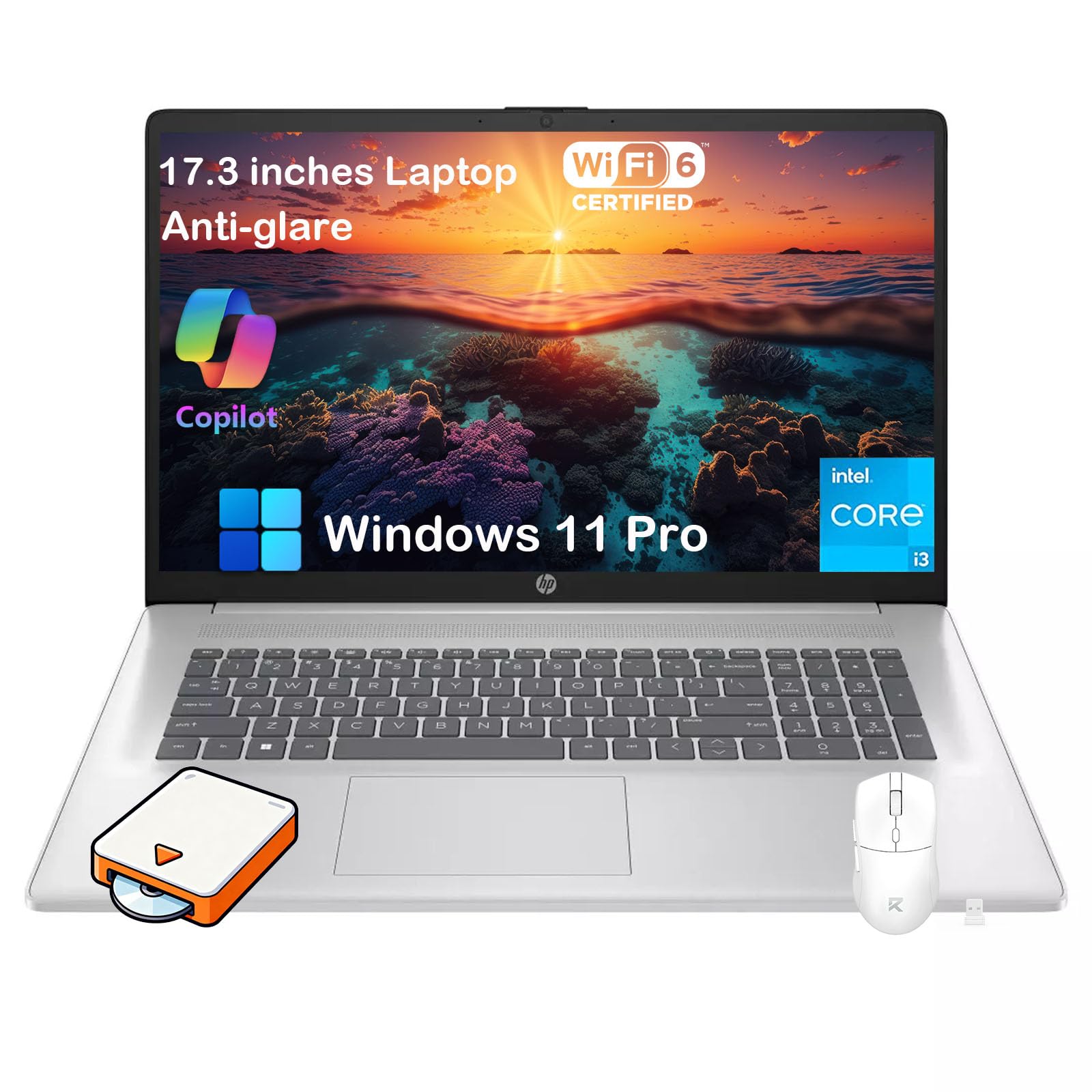 HP Flagship 17 inch Laptop Computer