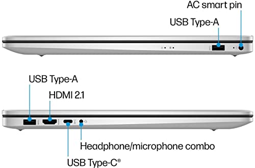 HP 17.3" HD+ Laptop for Business 2021, Intel 11th Gen Processor, WiFi, HDMI, Webcam, Win 10 Home, Natural Silver, w/GM Accessories