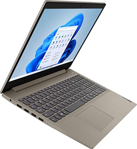 Lenovo 2022 Ideapad 3 Laptop, 15.6" HD Touchscreen, 11th Gen Intel Core i3-1115G4 Processor, 8GB DDR4 RAM, 256GB PCIe NVMe SSD, HDMI, Webcam, Wi-Fi 5, Bluetooth, Windows 11 Home, Almond