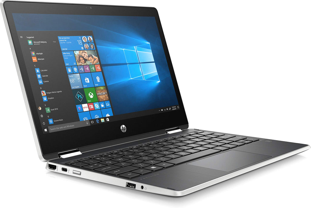 HP ProBook x360 G5 11.6" Touchscreen 2-in-1 Laptop, Intel Celeron N4020, 4GB RAM, 224GB Storage, Full-Sized Keyboard, 720p HD Webcam, Windows 10 Pro, Gray, Parent