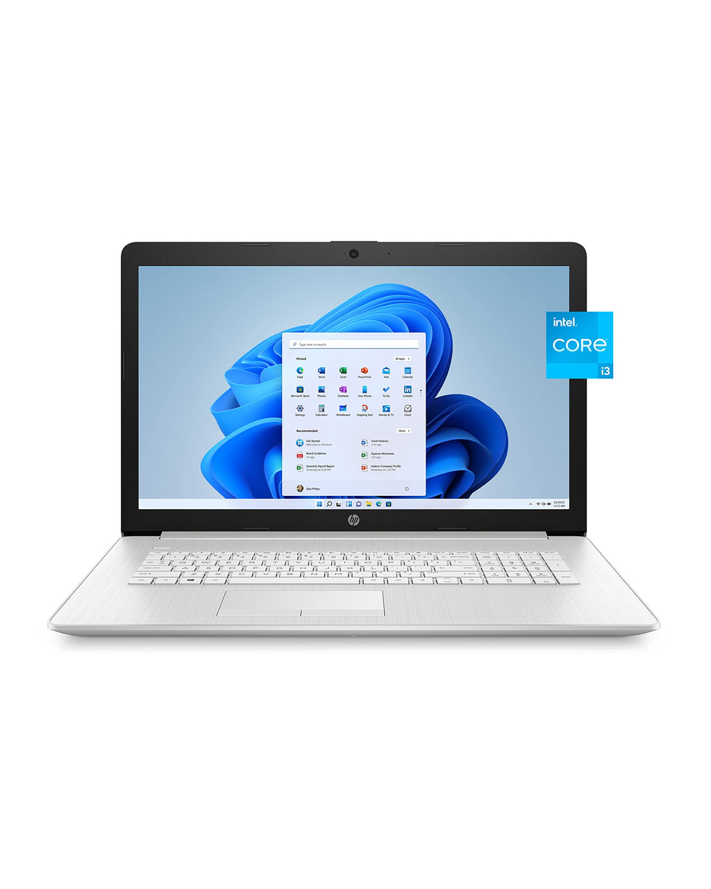 HP 17 Laptop PC, 11 Generation Intel Core, 4 GB RAM, 256 GB SSD, UHD Graphics, 17.3" HD+ Display, Windows 11 Home, Wi-Fi & Bluetooth Combo, 7 Ports, Long Battery Life, HD Webcam (17-by4025nr, 2022)