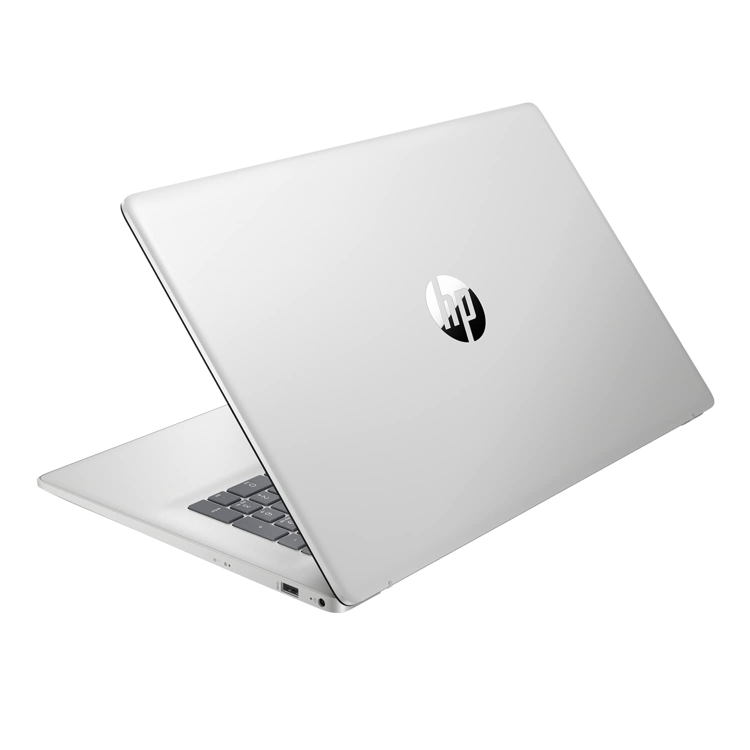 HP 17 Laptop, 17.3” HD+ Display, 11th Gen Intel Core i3-1125G4 Processor, 12GB RAM, 512GB SSD, Wi-Fi, HDMI, Webcam, Windows 11 Home, Silver
