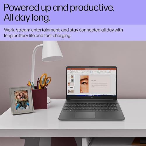 HP 15.6 Flagship HD Business Laptop Computer, Intel i3-1115G4 up to 4.1GHz (Beat i5-1035G4), Fast Charge, Numpad, Bluetooth, Wi-Fi, HDMI, Win 11 w/GM Accessory