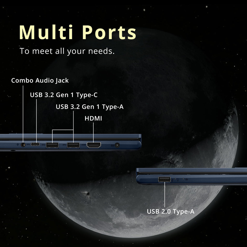 ASUS 2023 Vivobook 15.6" FHD Touchscreen Thin Laptop, Intel Core i3-1115G4 Up to 3.9Ghz, HDMI, Fingerprint, Backlit KB, Windows 11S