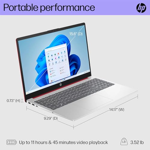 HP 15.6" Portable Laptop