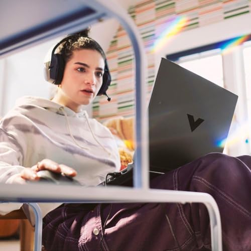 HP Victus 15.6" 144Hz FHD Gaming Laptop,AMD Ryzen 5 7535HS,AMD Radeon RX 6550M,Beats RTX 2050,Backlit Keyboard,Windows11 Pro, Mica Silver