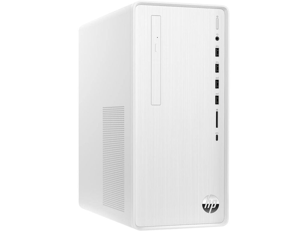 HP Pavilion Desktop PC, 12th Gen Intel Core i5-12400, 8 GB RAM, 512 GB SSD, Windows 11 Home, Wi-Fi 6 & Bluetooth, 9 USB Ports, Wired Keyboard & Mouse Combo, Pre-Built PC Tower (TP01-3050, 2022)