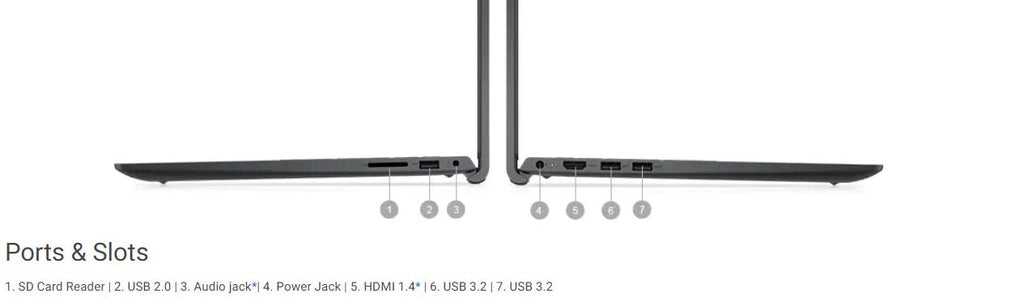 Dell Inspiron 15 3511 Laptop, 15.6" FHD Touchscreen, Intel Core i5-1035G1, 12GB RAM, 256GB PCIe NVMe M.2 SSD, SD Card Reader, Webcam, HDMI, WiFi, Windows 11 Home, Black