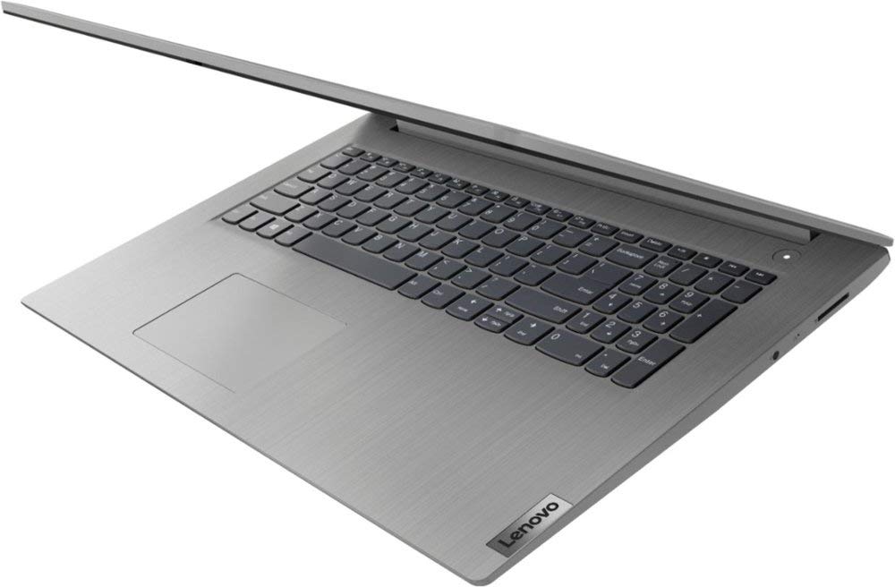 Lenovo 2020 IdeaPad 3 17" Laptop, AMD Ryzen 7 3700U, Webcam, Fingerprint Reader, Numeric Keypad, Bluetooth, HDMI, AMD Radeon Vega 10 Graphics, Windows 10, Platinum Grey