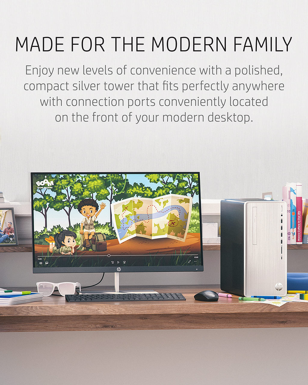 HP Envy Desktop Computer, 14th Gen Intel i7-14700 Up to 5.40 GHz, Intel UHD Graphics 770, Wi-Fi 6, Home & Business PC, Windows 11 Pro & Office Pro 2024 Lifetime License