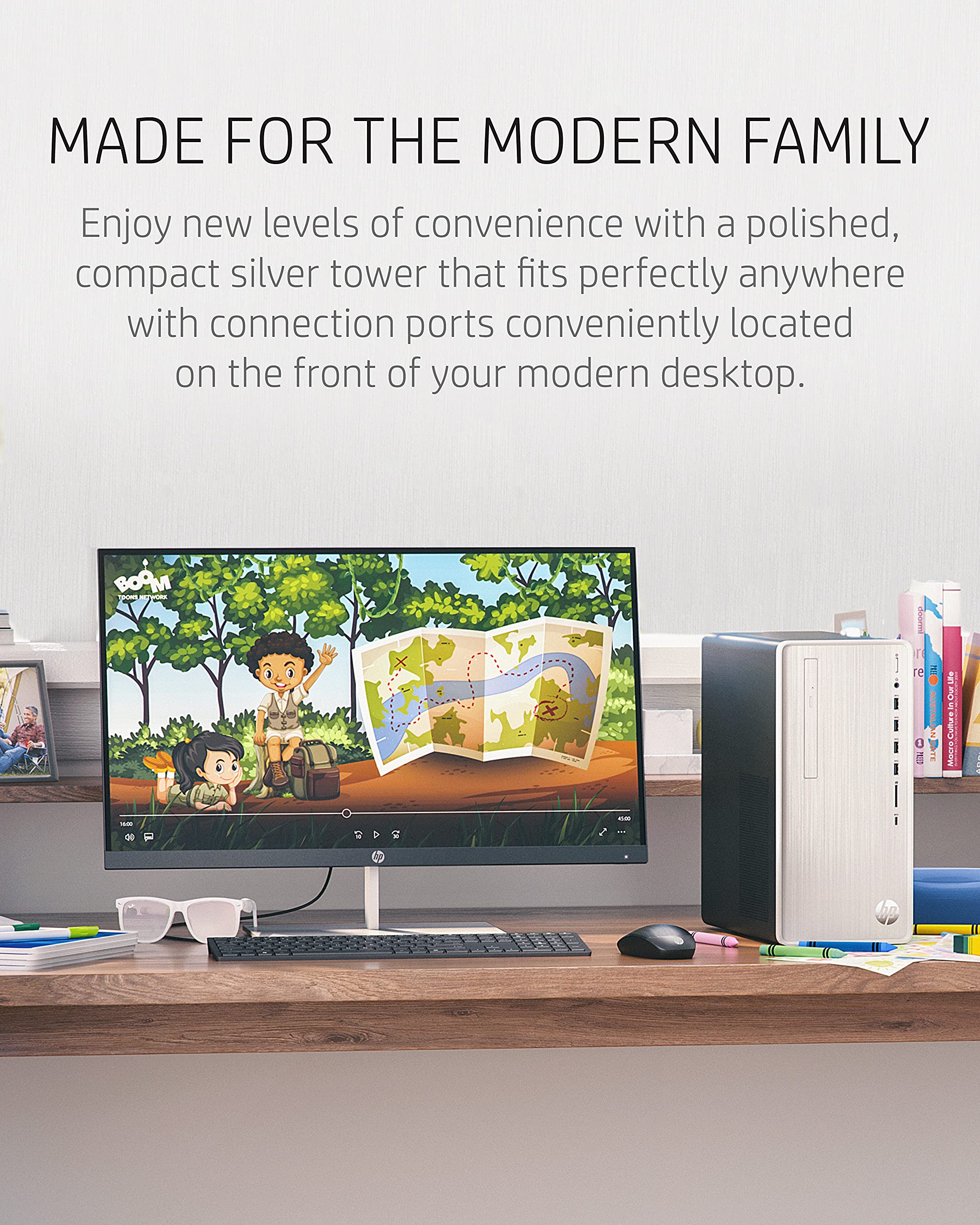 HP Envy Desktop Computer, 14th Gen Intel i7-14700 Up to 5.40 GHz, Intel UHD Graphics 770, Wi-Fi 6, Home & Business PC, Windows 11 Pro & Office Pro 2024 Lifetime License