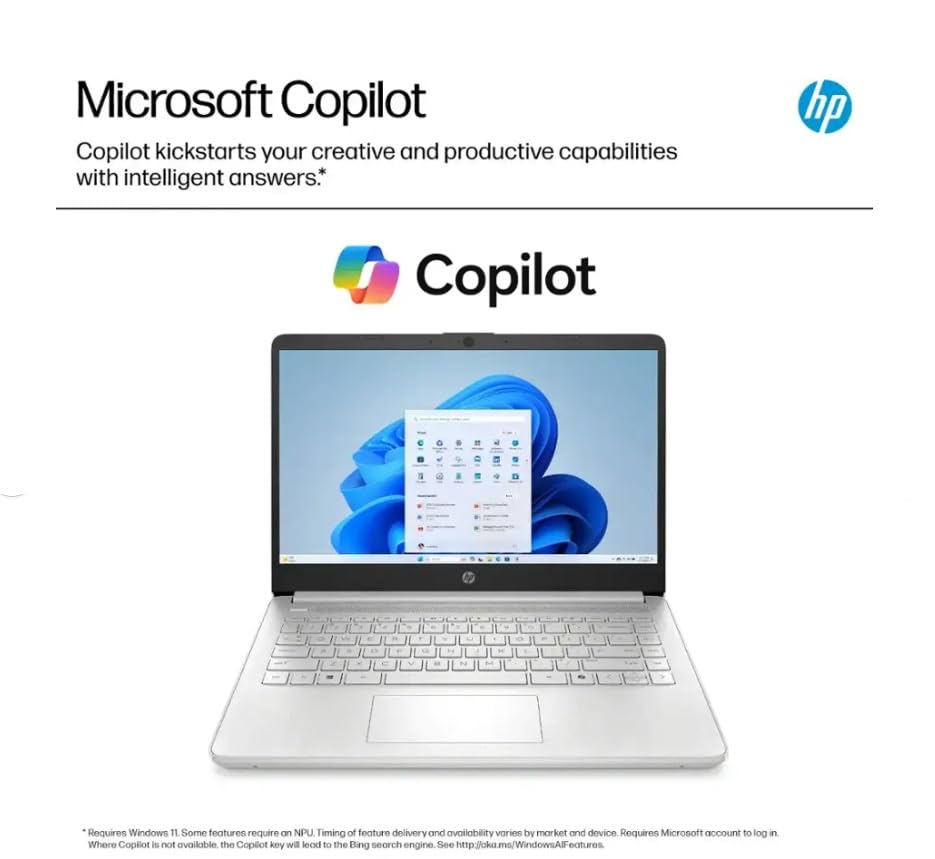 HP 2025 Student Business Laptop, Intel Processor N150(up to 3.6 GHz), 14 Inch LED Screen,1 Year Office 365, Windows 11 Home,w/YYY Accessories,