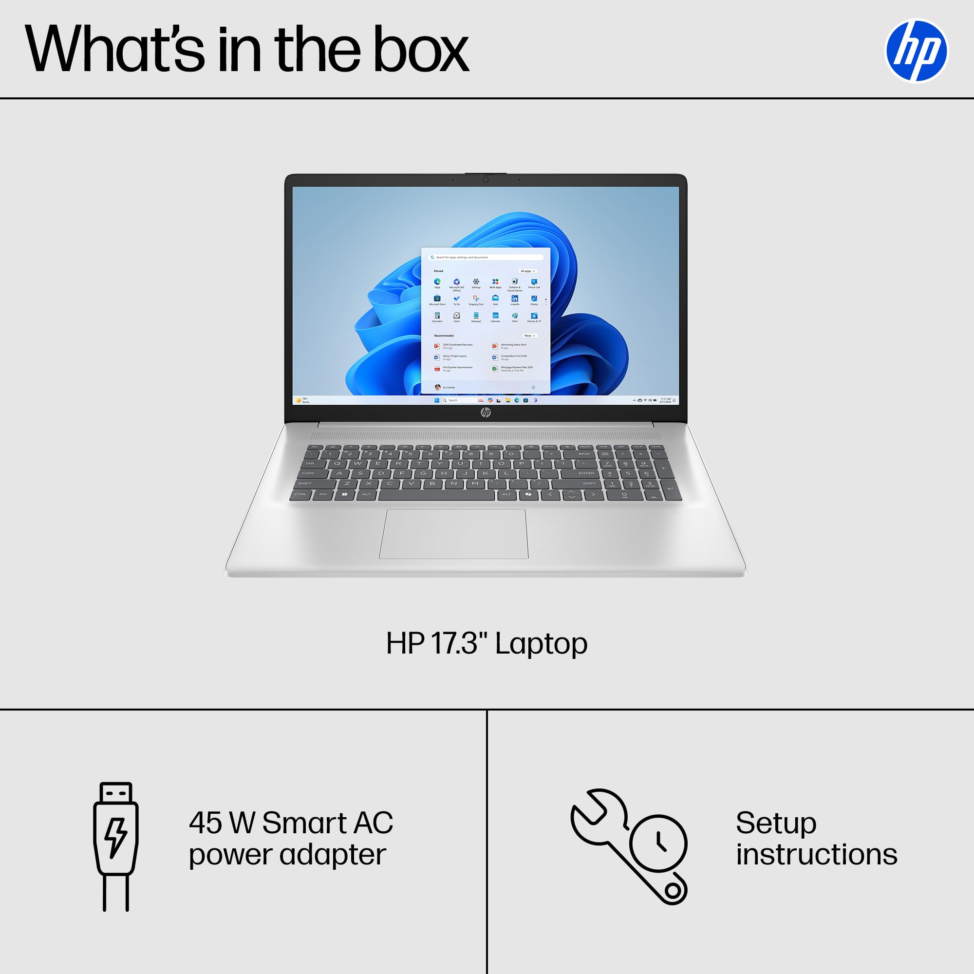 HP 15.6" Laptop, Intel Core i5-1334U Processor, Intel Iris Xe Graphics, 15.6" FHD Anti-Glare Display, 16GB RAM, 512GB SSD, HDMI, Wi-Fi and Bluetooth, Windows 11 Pro