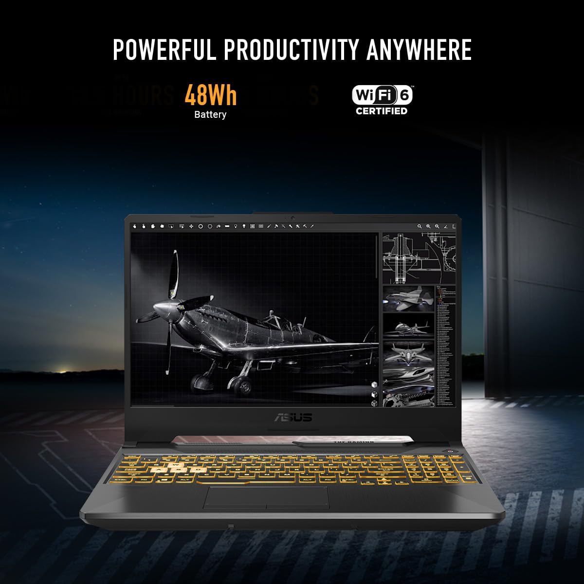 ASUS TUF Gaming A15 (2024) Gaming Laptop.