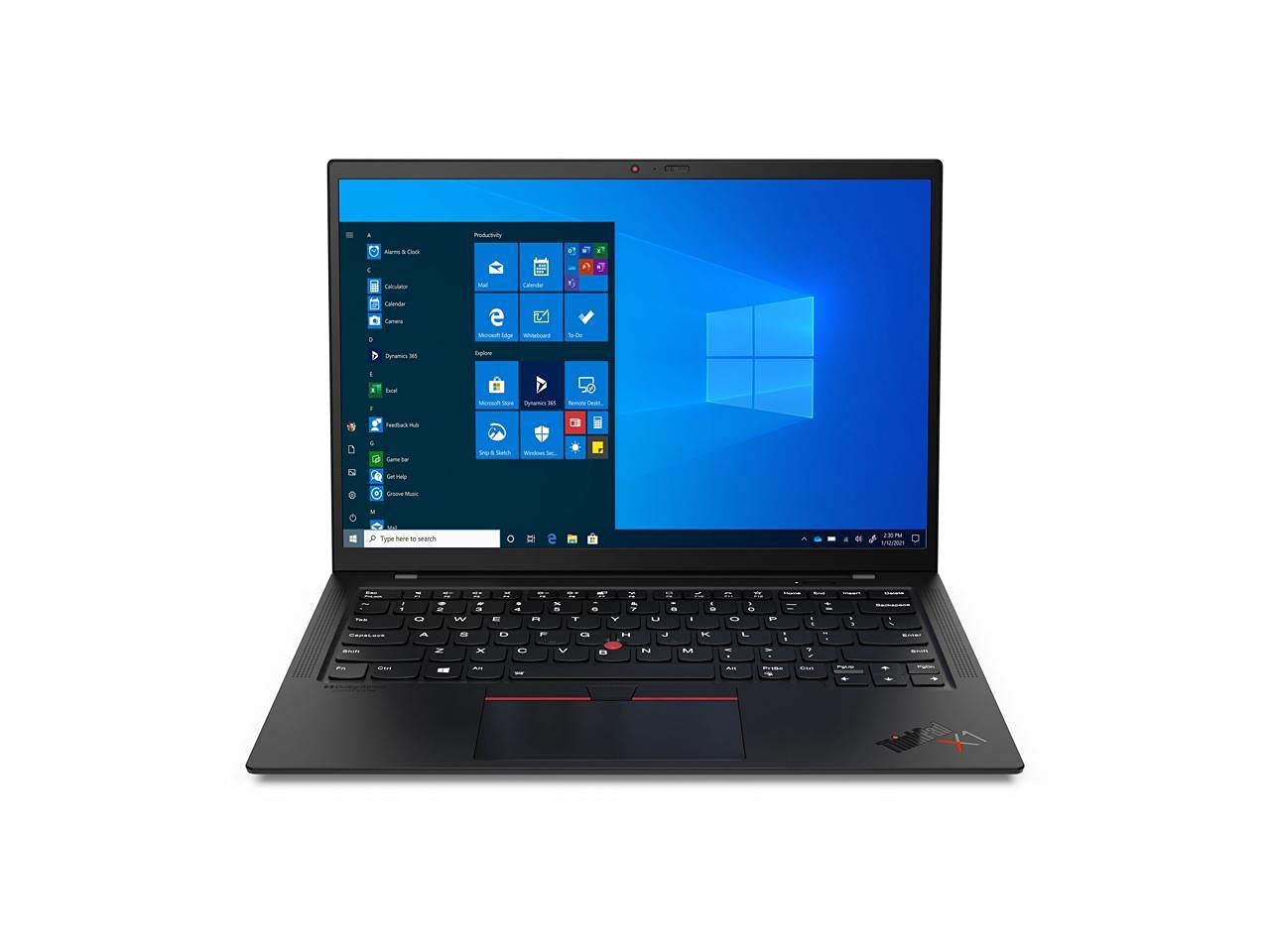 Lenovo Latest ThinkPad X1 Carbon Gen 9 14" FHD+ Ultrabook IPS, 400 nits,11th gen i7-1165G7, 16GB DDR4, 1TB SSD, Fingerprint Reader, Thunderbolt 4, Weighs 2.49 lbs, Win 11 Pro (20XW00FSUS) - Black