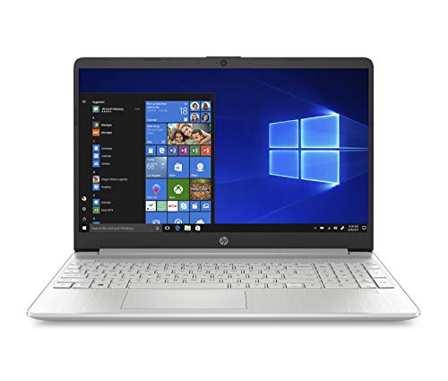 HP 15-Inch HD Touchscreen Laptop, 10th Gen Intel Core i5-1035G1, 8 GB SDRAM, 512 GB Solid-State Drive, Windows 10 Home (15-dy1020nr, Natural Silver), 15-15.99 inches