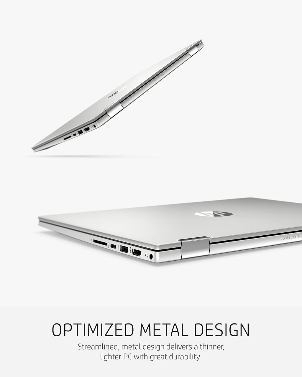 HP Pavilion x360 14” Touchscreen Laptop, 11th Gen Intel Core i5-1135G7, 8 GB RAM, 256 GB SSD Storage, Full HD IPS Display, Windows 10 Home OS, Long Battery Life, Work & Streaming (14-dw1024nr, 2021)