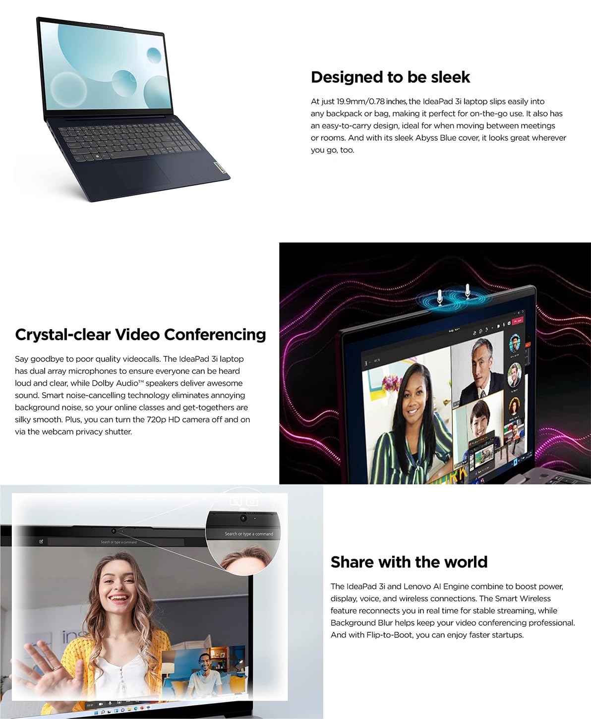 Lenovo IdeaPad 3 15.6-Inch