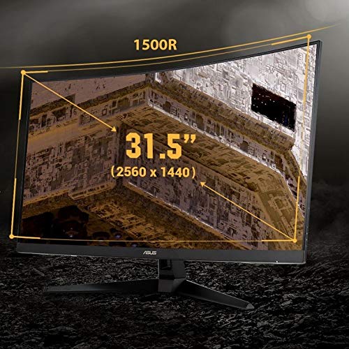 ASUS ROG Strix 27” 4K HDR 144Hz DSC Gaming Monitor (XG27UQR) - UHD (3840 x 2160), IPS, 1ms, Extreme Low Motion Blur, DisplayHDR 400, DCI-P3 90%, G-SYNC Compatible, Eye Care, DisplayPort, HDMI, USB 3.0
