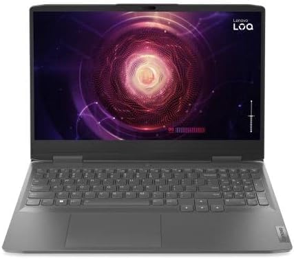 Lenovo LOQ 15 15.6'' Gaming Laptop FHD 144Hz AMD Ryzen 7-7840HS 16GB RAM 512GB SSD NVIDIA GeForce RTX 4060 8GB Windows 11 Onyx Grey,(15APH8)