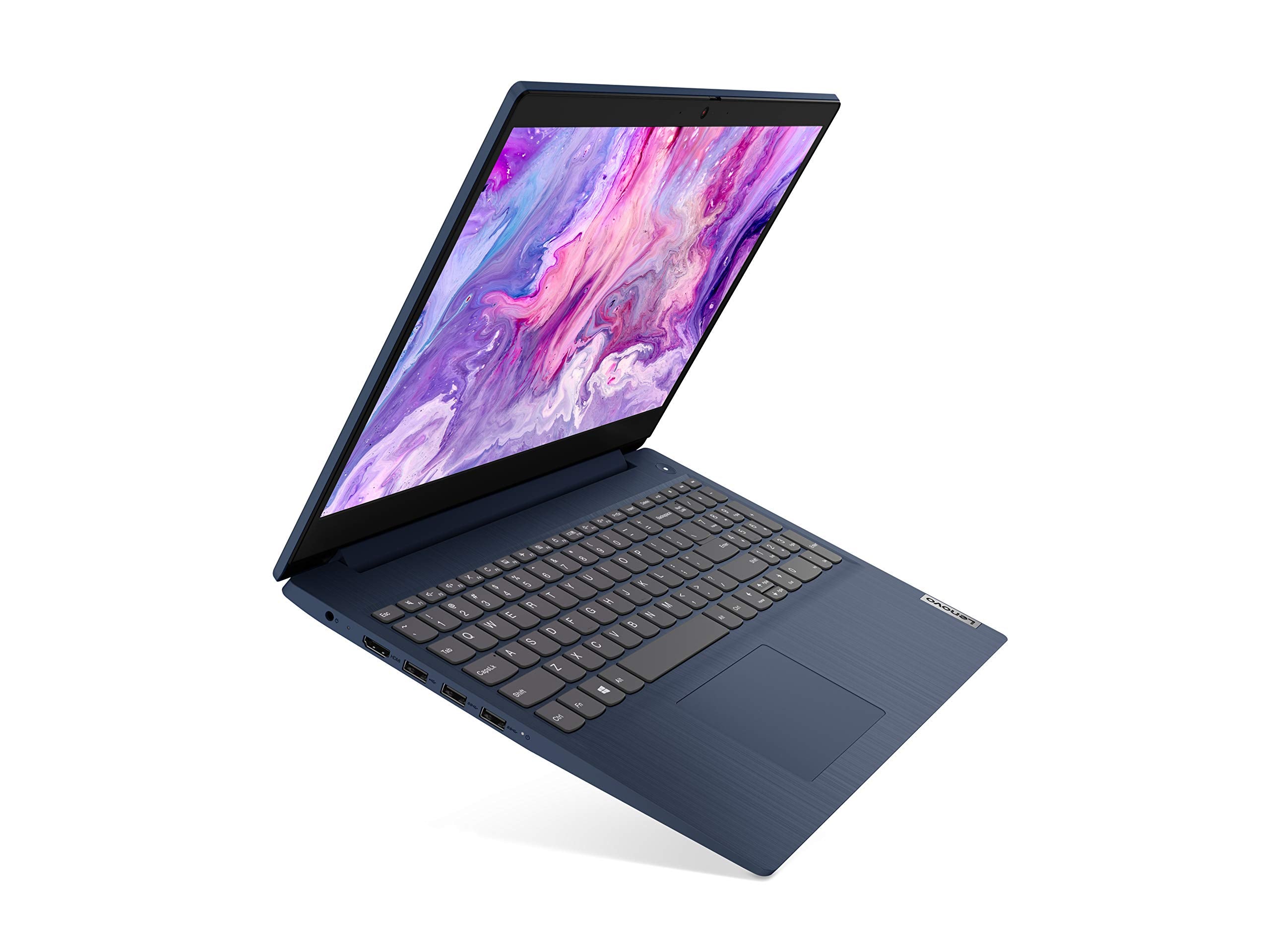 Lenovo IdeaPad 15.6 Full HD Laptop, AMD Ryzen 7 5825U Processor, 8GB DDR4 RAM, 512GB PCIe SSD, AMD Radeon Graphics, Number Pad, Backlit Keyboard, WiFi, Windows 11, Abyss Blue, Parent