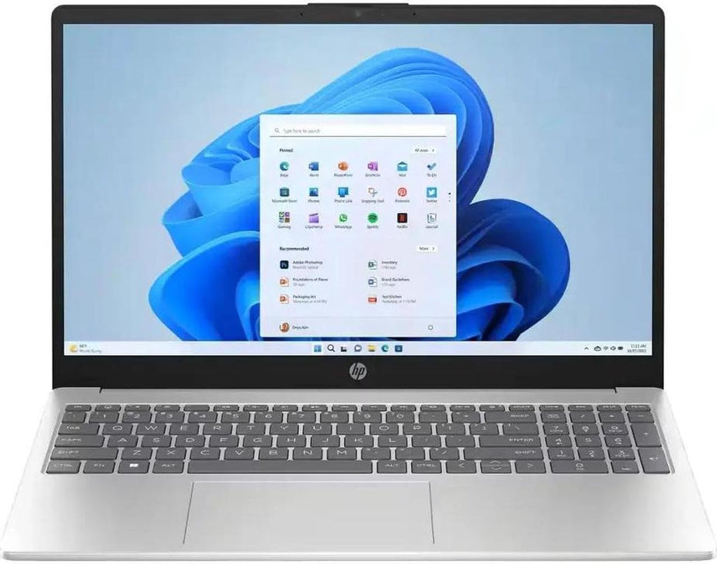 HP 15.6" HD Touch Screen Laptop | Intel Core i5-1235U | Intel Iris Xe Graphic | HDMI| Silver | 16GB RAM | 512GB SSD | Windows 11 S | Bundle with Stylus Pen