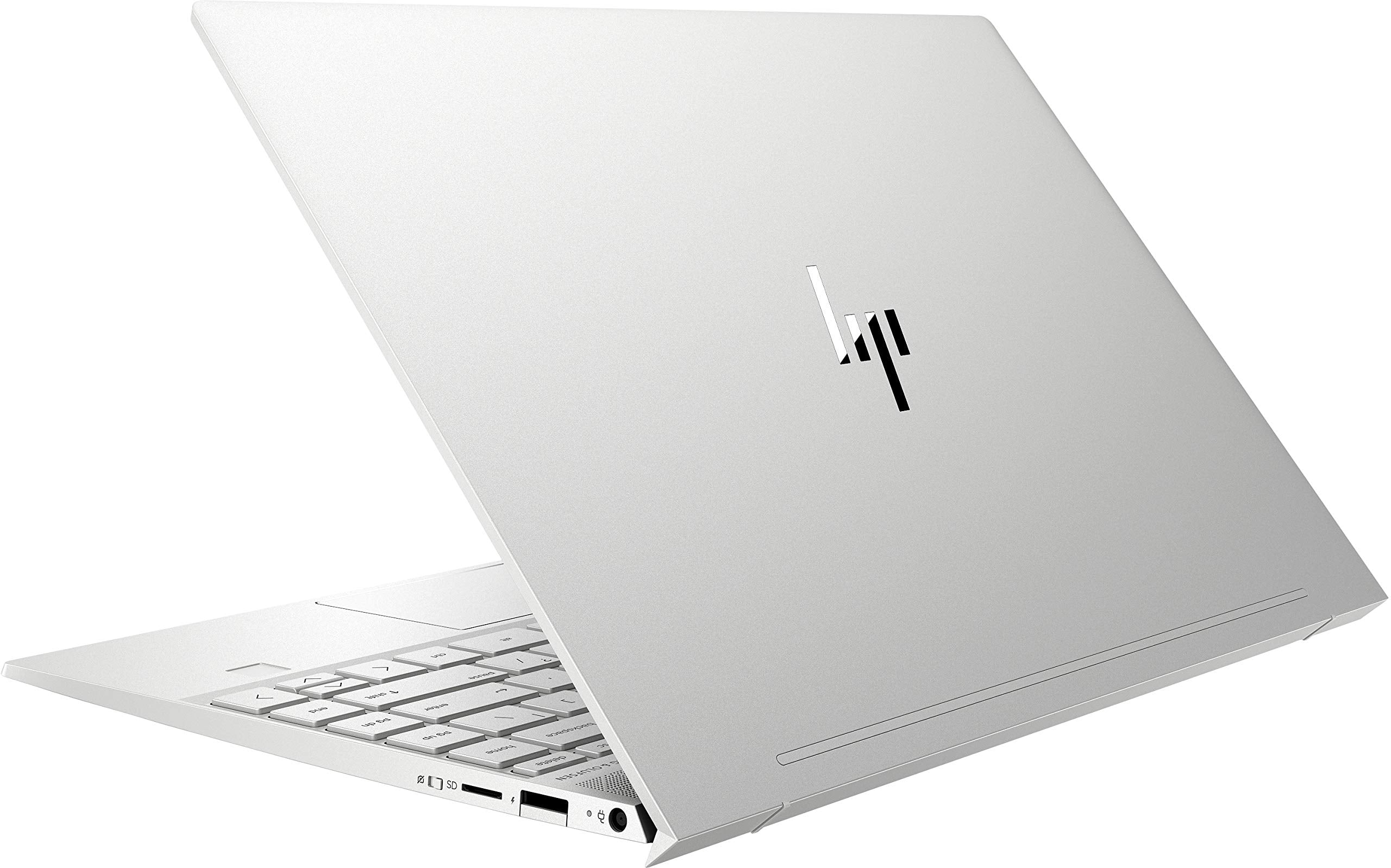 HP Envy Laptop, 13.3" Full HD Screen, Intel Core i5-8265U Quad-Core Processor, 8GB RAM, 256GB SSD, Wi-Fi, Bluetooth, Webcam, Backlit Keyboard, Fingerprint Reader, Windows 10, Silver