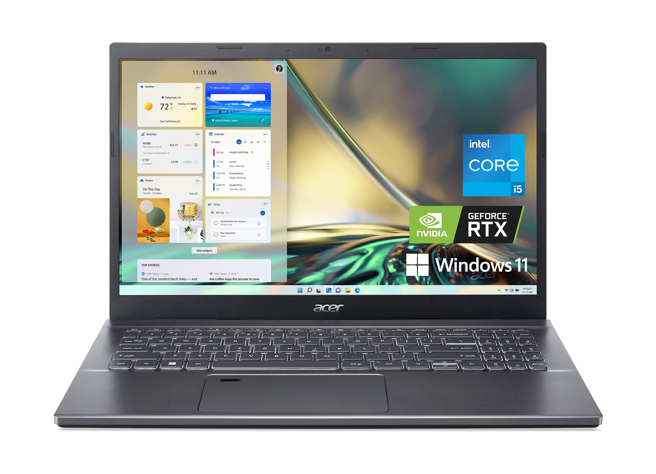 Acer Aspire 16 AI Ready Laptop | 16" WUXGA 1920 x 1200 IPS Display | Intel Core Ultra 7 Processor 155U | Intel Graphics | 32GB LPDDR5X | 1TB Gen4 SSD | Wi-Fi 6E | Windows 11 Home | A16-71M-767Z