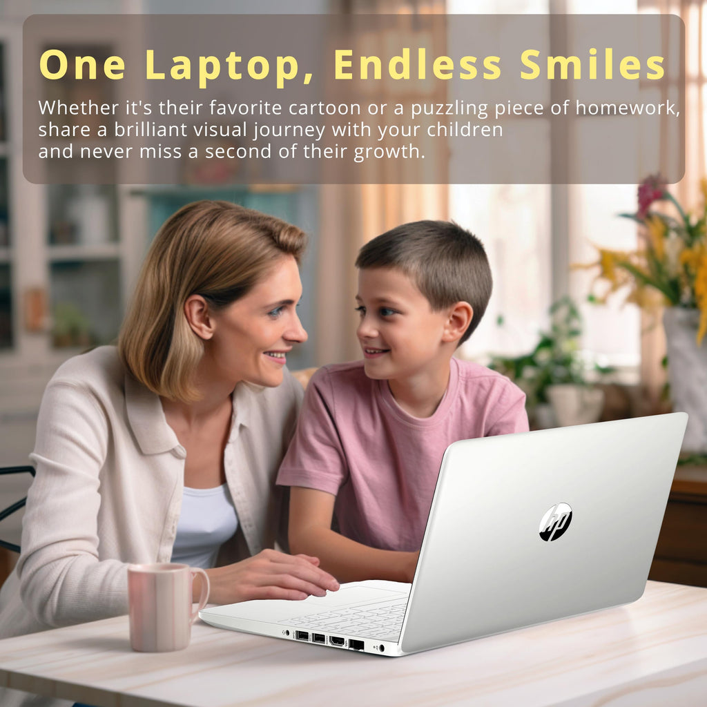 HP Stream 14" HD BrightView Laptop, Intel Celeron N4120 Processor, 4GB RAM, 64GB SSD, Intel UHD Graphics, 720p Webcam, WiFi, HDMI, Win 11 S, Black (Renewed)