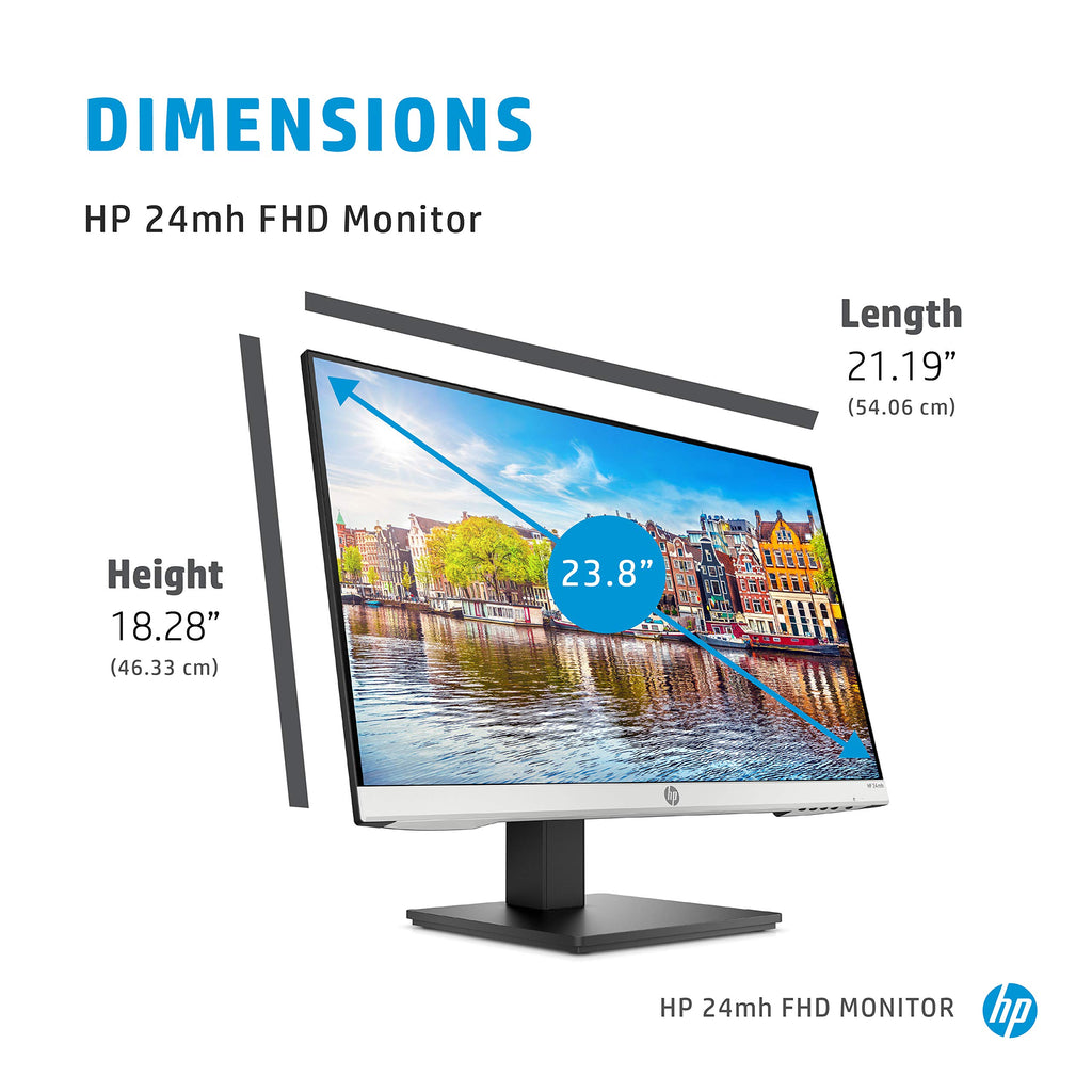 HP 24mh FHD Monitor - Computer Monitor
