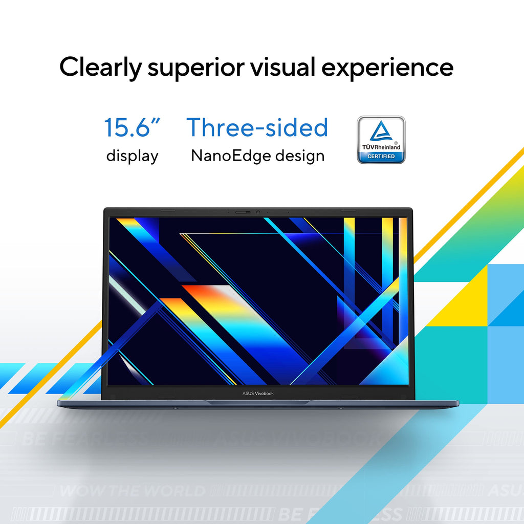 ASUS Vivobook 14" FHD Slim Laptop, Latest 10Cores i5-1334U, Intel UHD Graphics, USB C, Webcam, 2025 Model, Win11