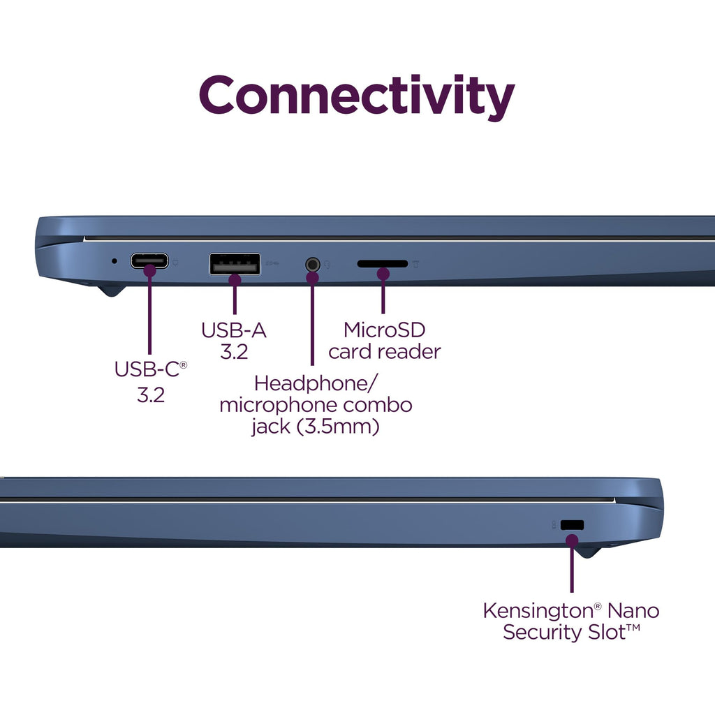 Lenovo Ideapad 1 15.6" FHD Touchscreen Laptop, with Free Lifetime Microsoft Office 2024, AMD Ryzen 5 7520U, 8GB RAM, 256GB SSD, Windows 11 Pro, Abyss Blue, with Stylus Pen & Pouch