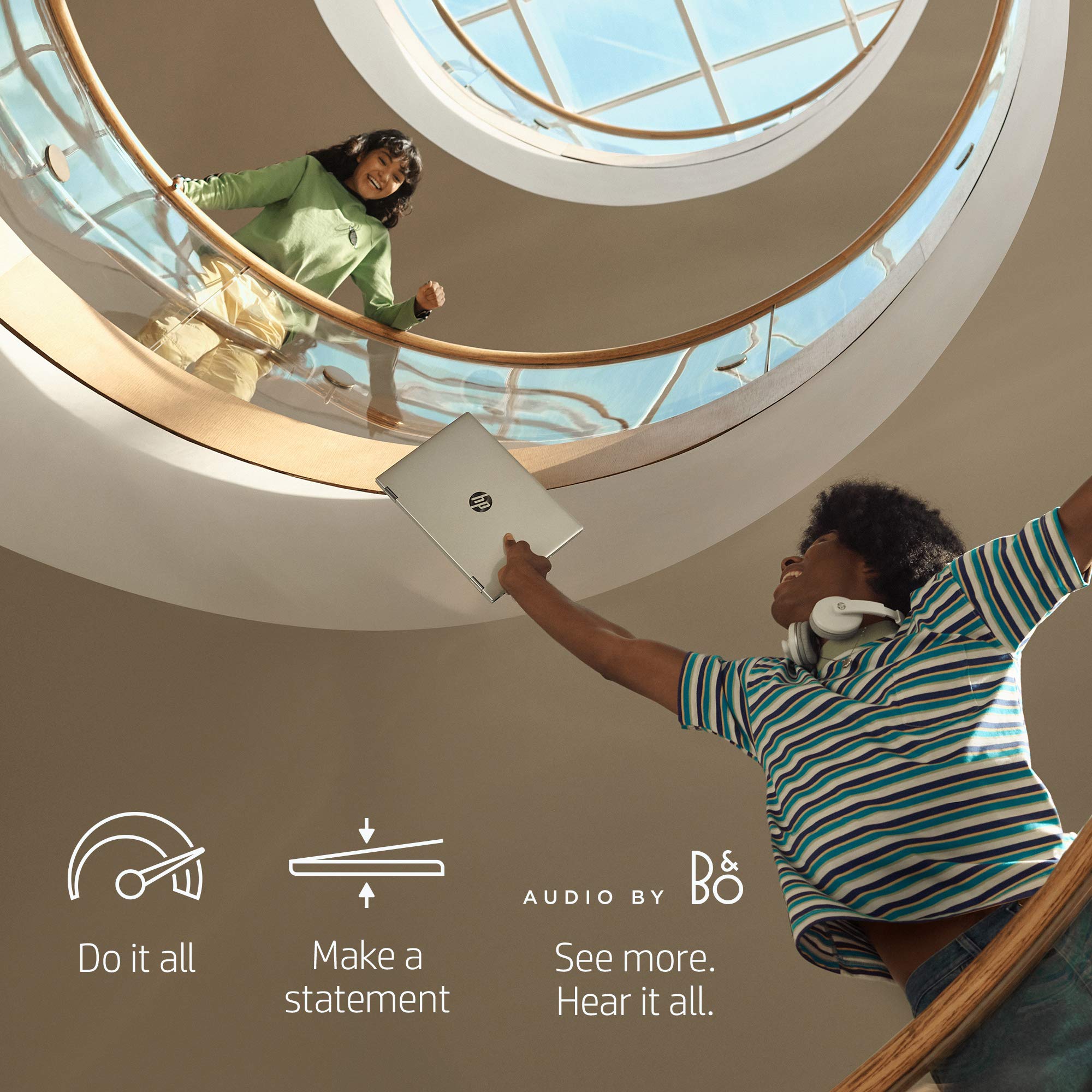 HP Pavilion x360 14 Convertible 2-in-1 Laptop, 14” HD Touchscreen Display, Intel Core i5, 8 GB DDR4 RAM, 512 GB SSD Storage, Windows 10 Home, Backlit Keyboard (14-dh2010nr, 2020 Model)