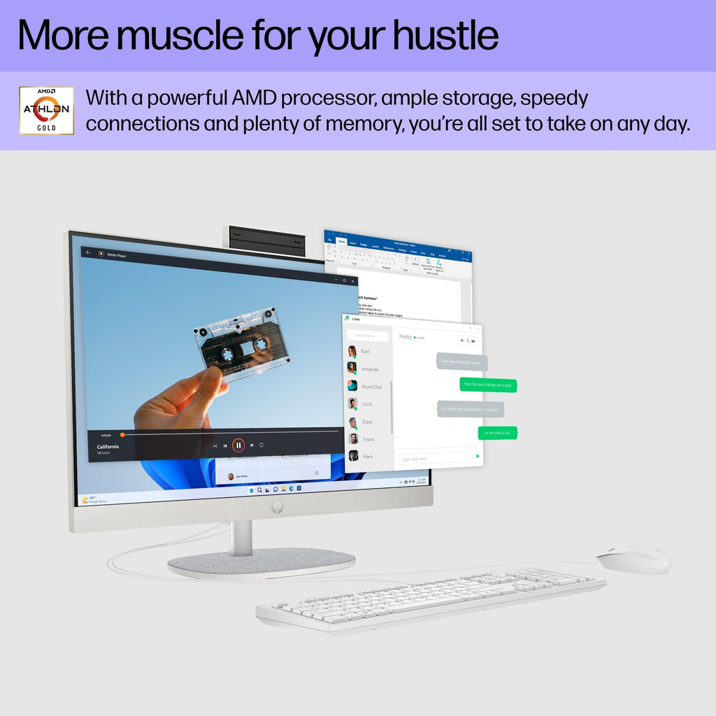 HP 24" All-in-One Desktop